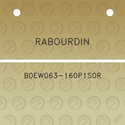 rabourdin-b0ew063-160p1s0r