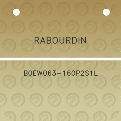 rabourdin-b0ew063-160p2s1l