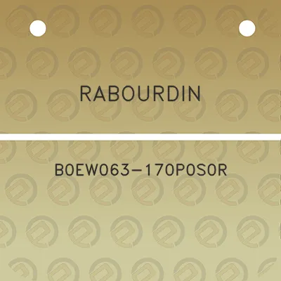 rabourdin-b0ew063-170p0s0r