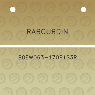 rabourdin-b0ew063-170p1s3r