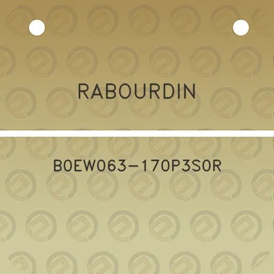 rabourdin-b0ew063-170p3s0r