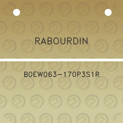 rabourdin-b0ew063-170p3s1r