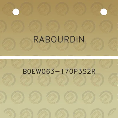 rabourdin-b0ew063-170p3s2r