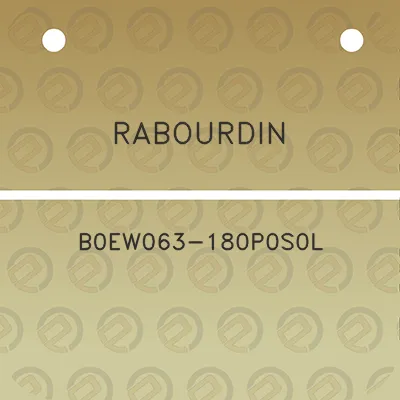 rabourdin-b0ew063-180p0s0l