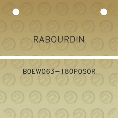 rabourdin-b0ew063-180p0s0r