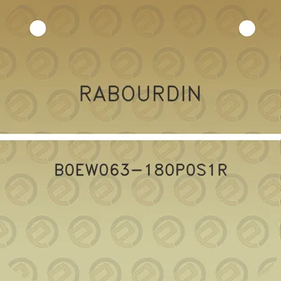 rabourdin-b0ew063-180p0s1r