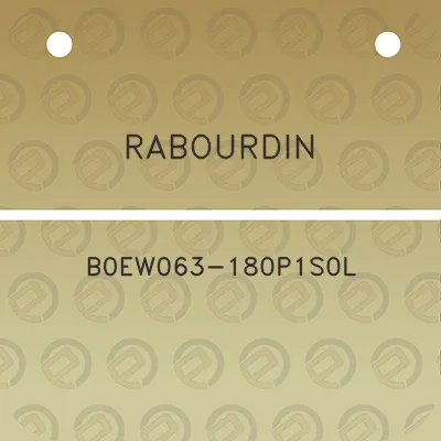 rabourdin-b0ew063-180p1s0l