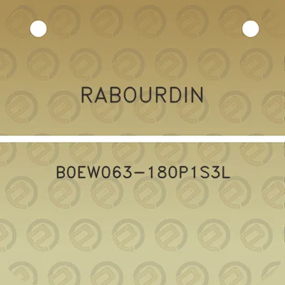 rabourdin-b0ew063-180p1s3l