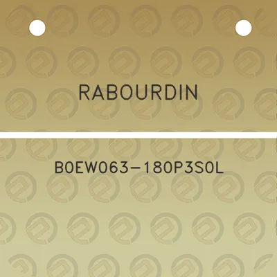 rabourdin-b0ew063-180p3s0l