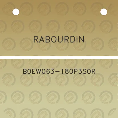 rabourdin-b0ew063-180p3s0r