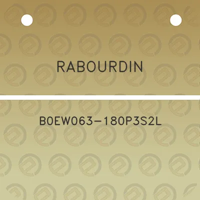 rabourdin-b0ew063-180p3s2l