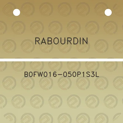 rabourdin-b0fw016-050p1s3l