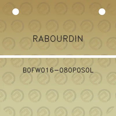rabourdin-b0fw016-080p0s0l