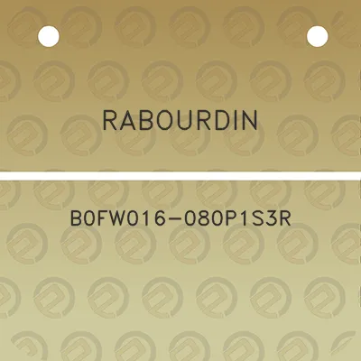 rabourdin-b0fw016-080p1s3r