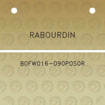 rabourdin-b0fw016-090p0s0r