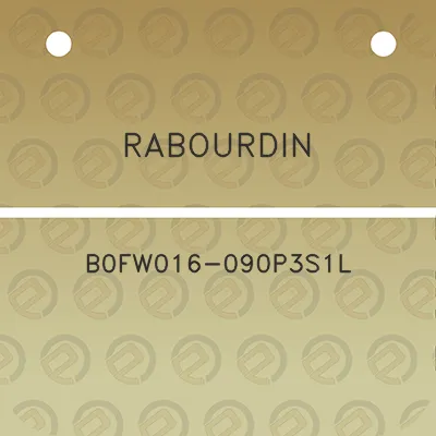 rabourdin-b0fw016-090p3s1l