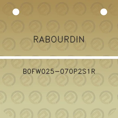 rabourdin-b0fw025-070p2s1r