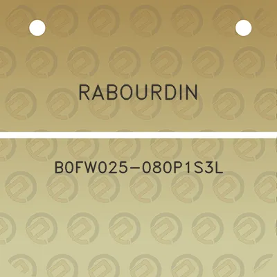 rabourdin-b0fw025-080p1s3l