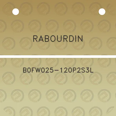 rabourdin-b0fw025-120p2s3l