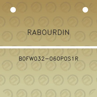 rabourdin-b0fw032-060p0s1r