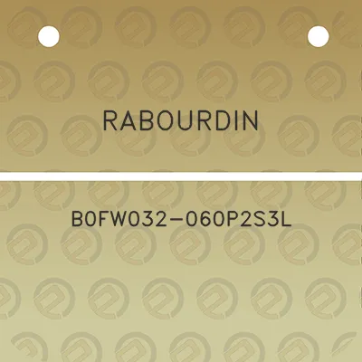 rabourdin-b0fw032-060p2s3l