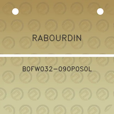 rabourdin-b0fw032-090p0s0l