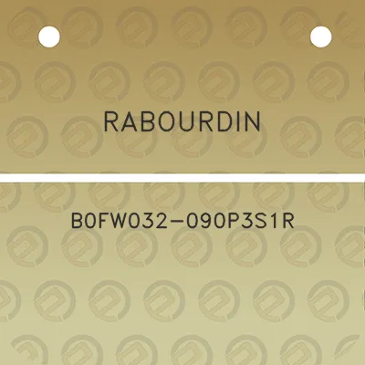 rabourdin-b0fw032-090p3s1r