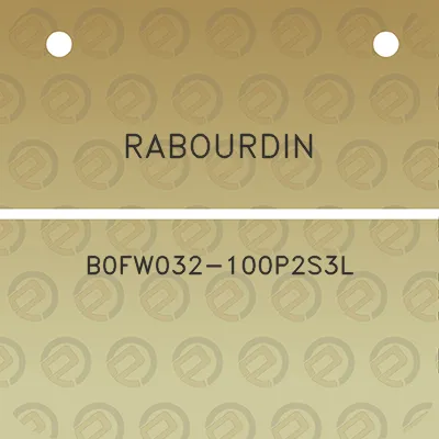 rabourdin-b0fw032-100p2s3l