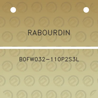 rabourdin-b0fw032-110p2s3l