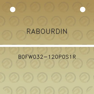 rabourdin-b0fw032-120p0s1r