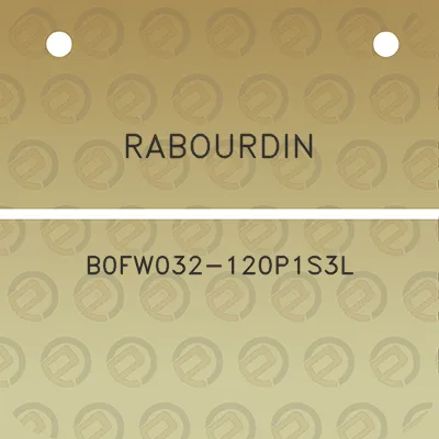 rabourdin-b0fw032-120p1s3l