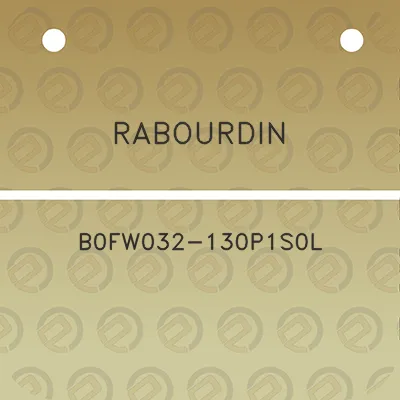 rabourdin-b0fw032-130p1s0l