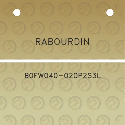 rabourdin-b0fw040-020p2s3l