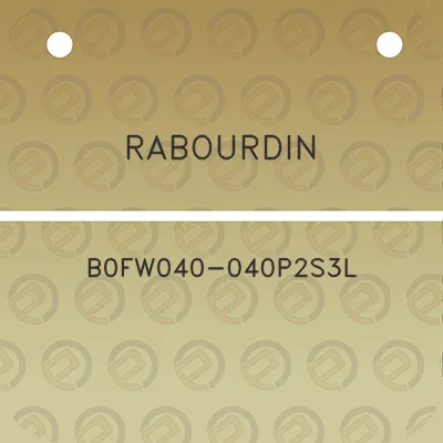 rabourdin-b0fw040-040p2s3l