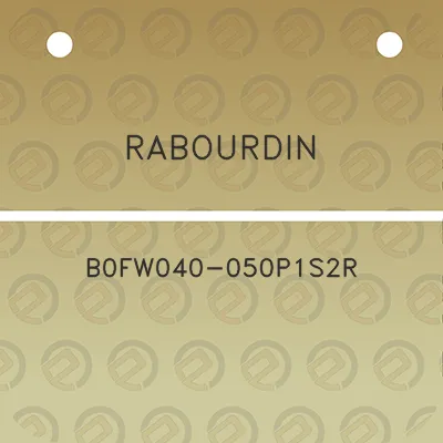 rabourdin-b0fw040-050p1s2r