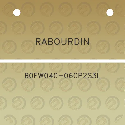 rabourdin-b0fw040-060p2s3l