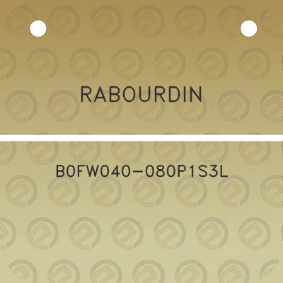 rabourdin-b0fw040-080p1s3l