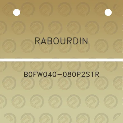 rabourdin-b0fw040-080p2s1r