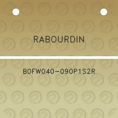 rabourdin-b0fw040-090p1s2r