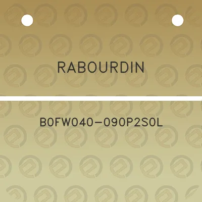 rabourdin-b0fw040-090p2s0l