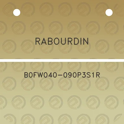 rabourdin-b0fw040-090p3s1r