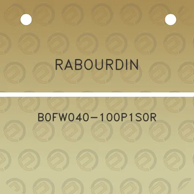 rabourdin-b0fw040-100p1s0r