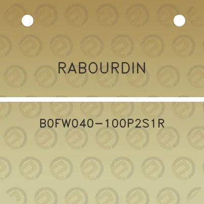 rabourdin-b0fw040-100p2s1r