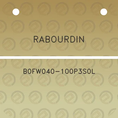 rabourdin-b0fw040-100p3s0l