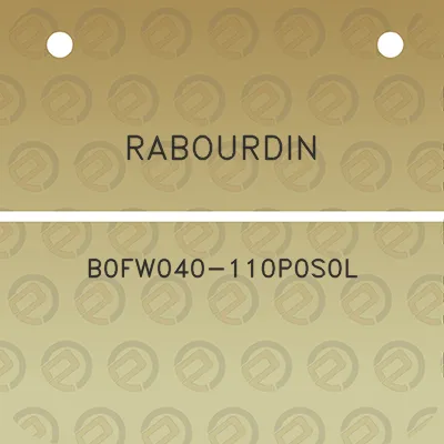 rabourdin-b0fw040-110p0s0l