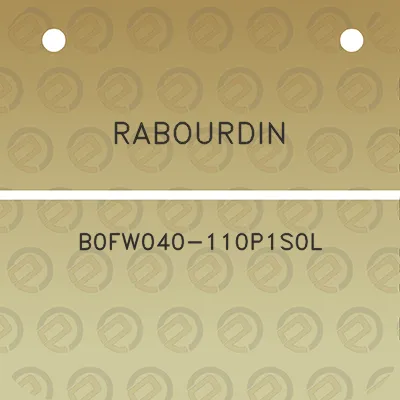 rabourdin-b0fw040-110p1s0l