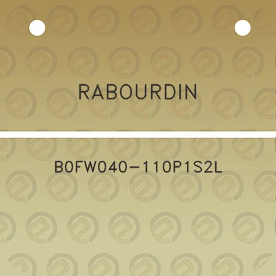 rabourdin-b0fw040-110p1s2l