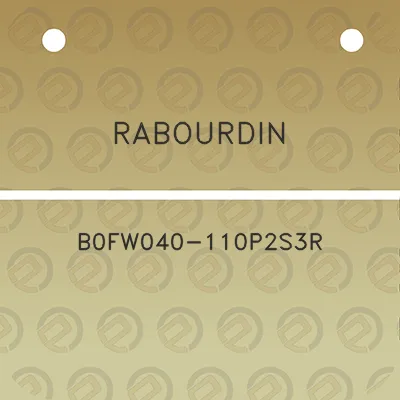 rabourdin-b0fw040-110p2s3r