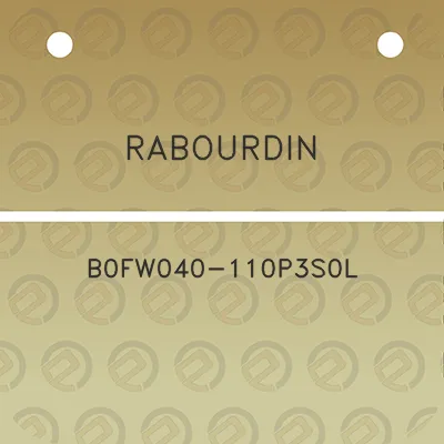 rabourdin-b0fw040-110p3s0l