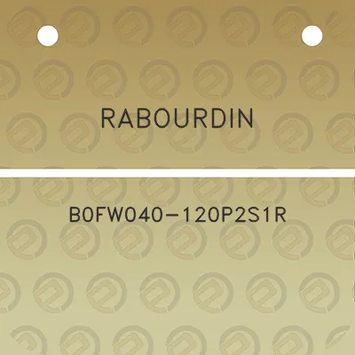 rabourdin-b0fw040-120p2s1r